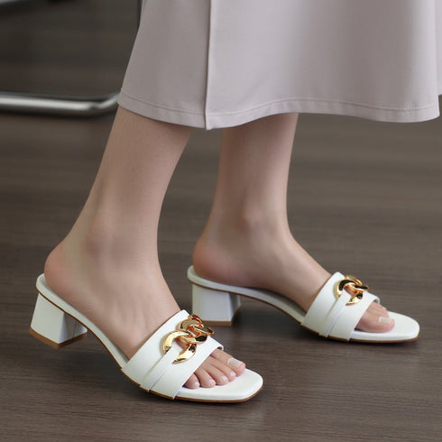 Women Formal Block Heel - 74865S - Block Heel - Walkeaze